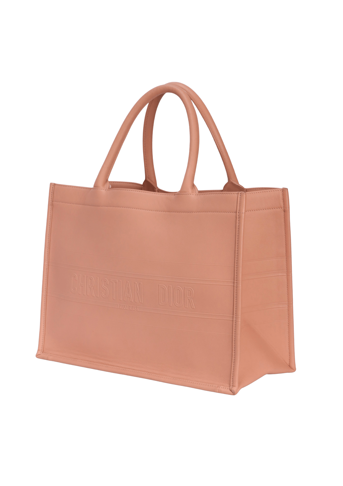 EMBOSSED MEDIUM BOOK TOTE