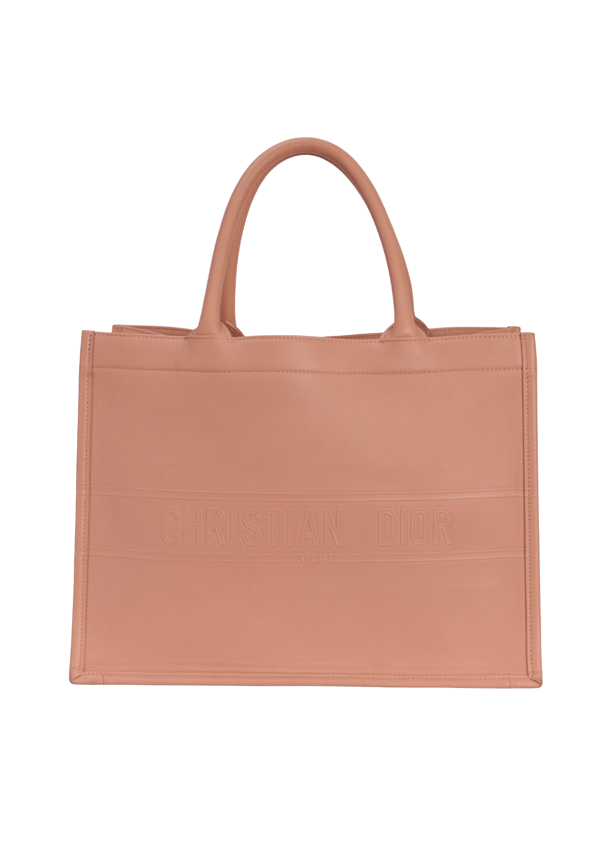 EMBOSSED MEDIUM BOOK TOTE